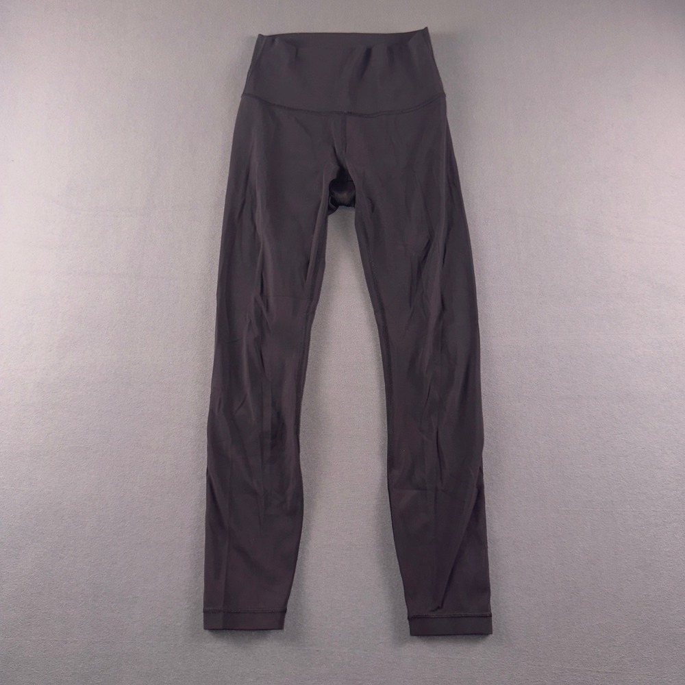 Lululemon Wunder Under High-Rise Tights Black Size 4 Yoga Leggings 24 Inseam